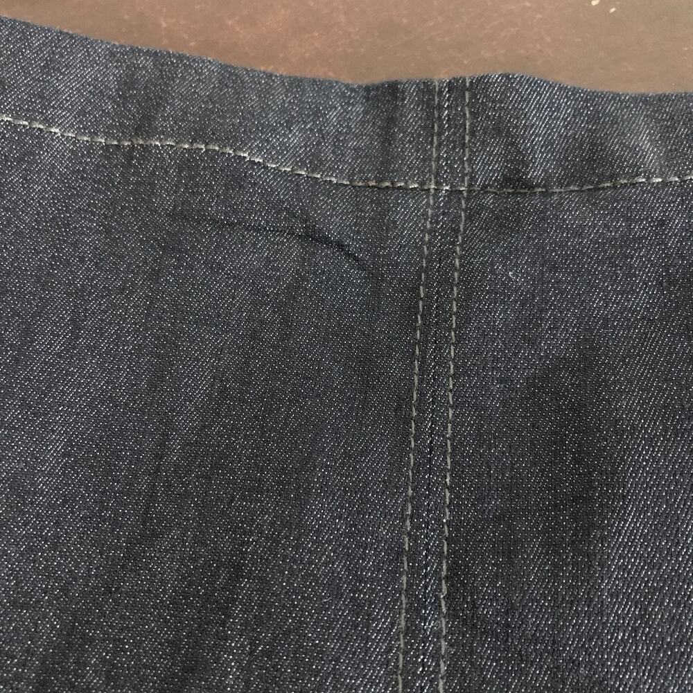 Cinq à Sept Francine Heatset Rose Wide Leg Jeans Denim Pants Embellished - Picture 12 of 14